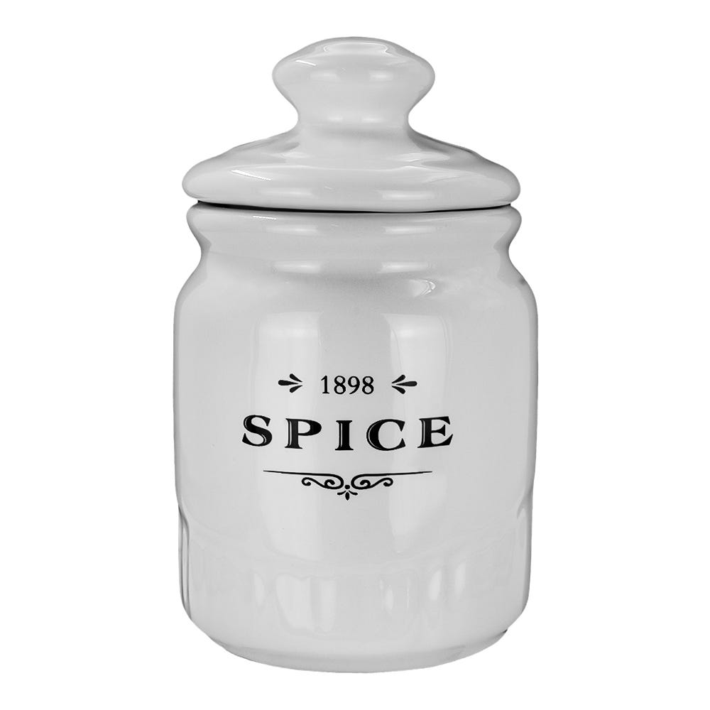 Tarro para especias de cerámica 6.5 x 12.5 cm ATCJ12 Home Sweet Home