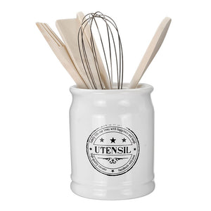 Juego de 5 utensilios con base de cerámica ATCJ19 Home Sweet Home