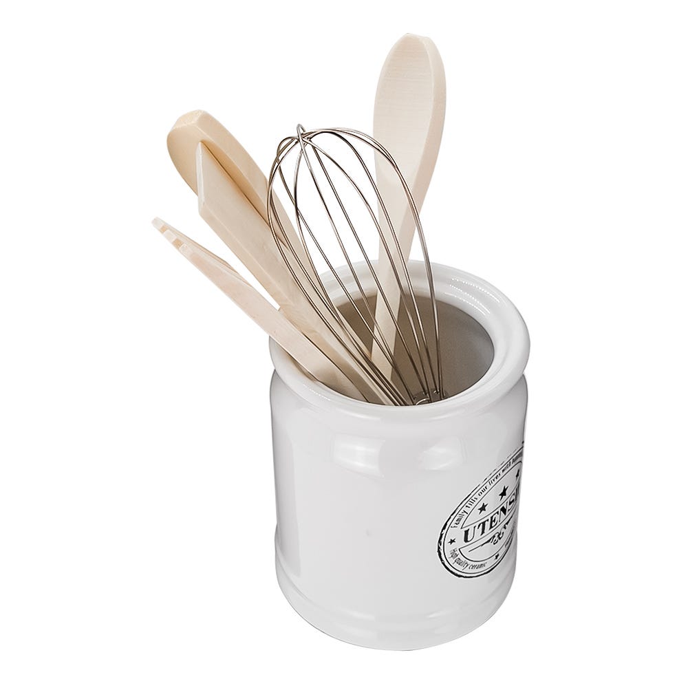 Juego de 5 utensilios con base de cerámica ATCJ19 Home Sweet Home