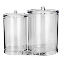 Juego de 2 organizadores de maquillaje de poliestireno ATA2267 Home Addict