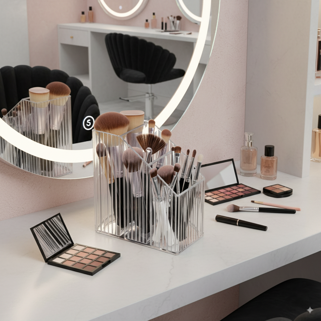 Organizador con compartimentos de poliestireno ATA2559 Home Addict