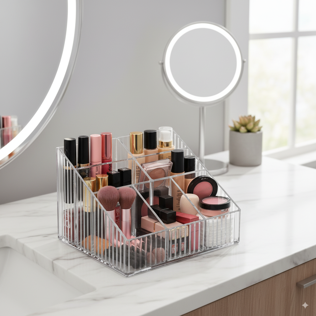 Organizador con compartimentos de poliestireno ATA2560 Home Addict