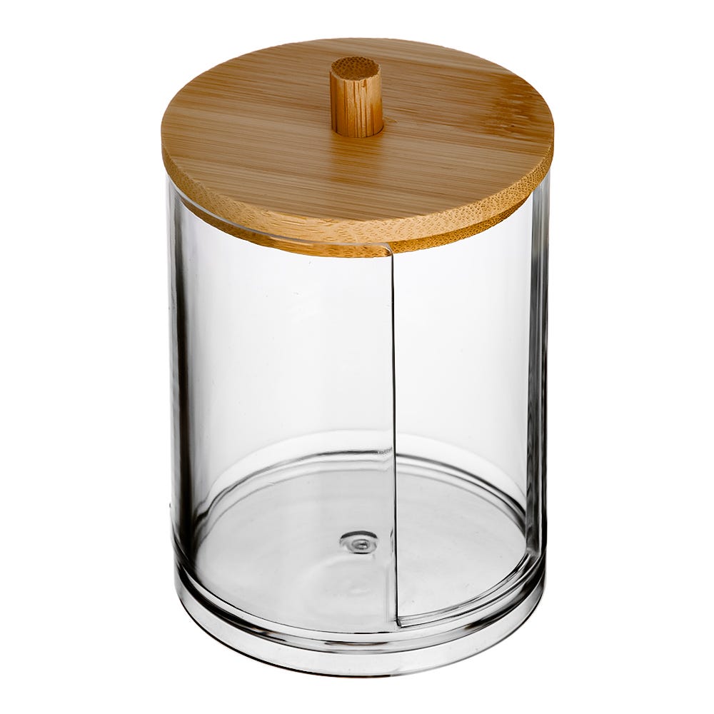 Organizador de poliestireno con tapa de madera ATA2723W Home Addict