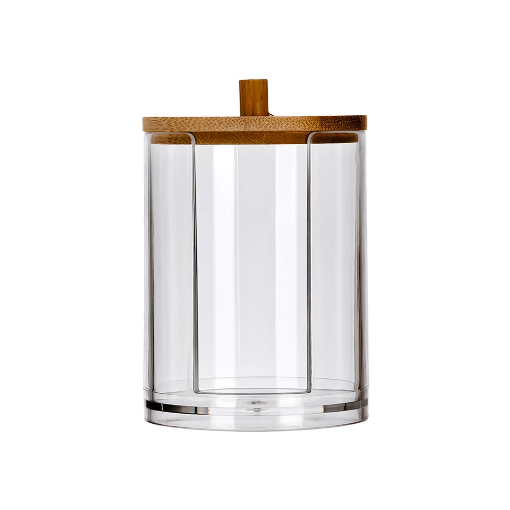 Organizador de poliestireno con tapa de madera ATA2723W Home Addict