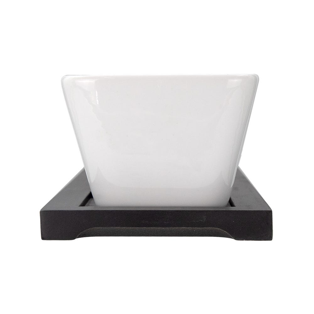 Juego de 3 tazones de cerámica con base YM1019 Home Sweet Home