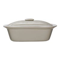 Charola rectangular para hornear de cerámica con tapa 27.4 x 19.7 cm Y1364 Home Sweet Home