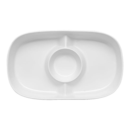 Botanero oval de cerámica 3 cavidades Y2901 Home Sweet Home