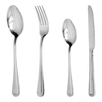 Juego de 16 cubiertos de acero inoxidable plata ATS251S Acenox