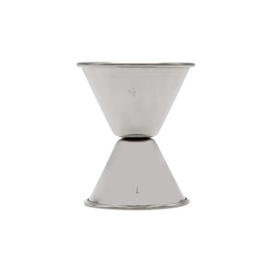 Medidor de onzas de acero inoxidable 1 y 1.5 oz