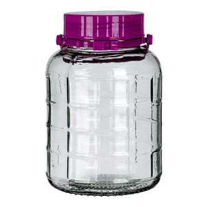 Frasco de vidrio con tapa 2 litros A2523B Home Sweet Home