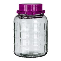 Frasco de vidrio con tapa 2 litros A2523B Home Sweet Home