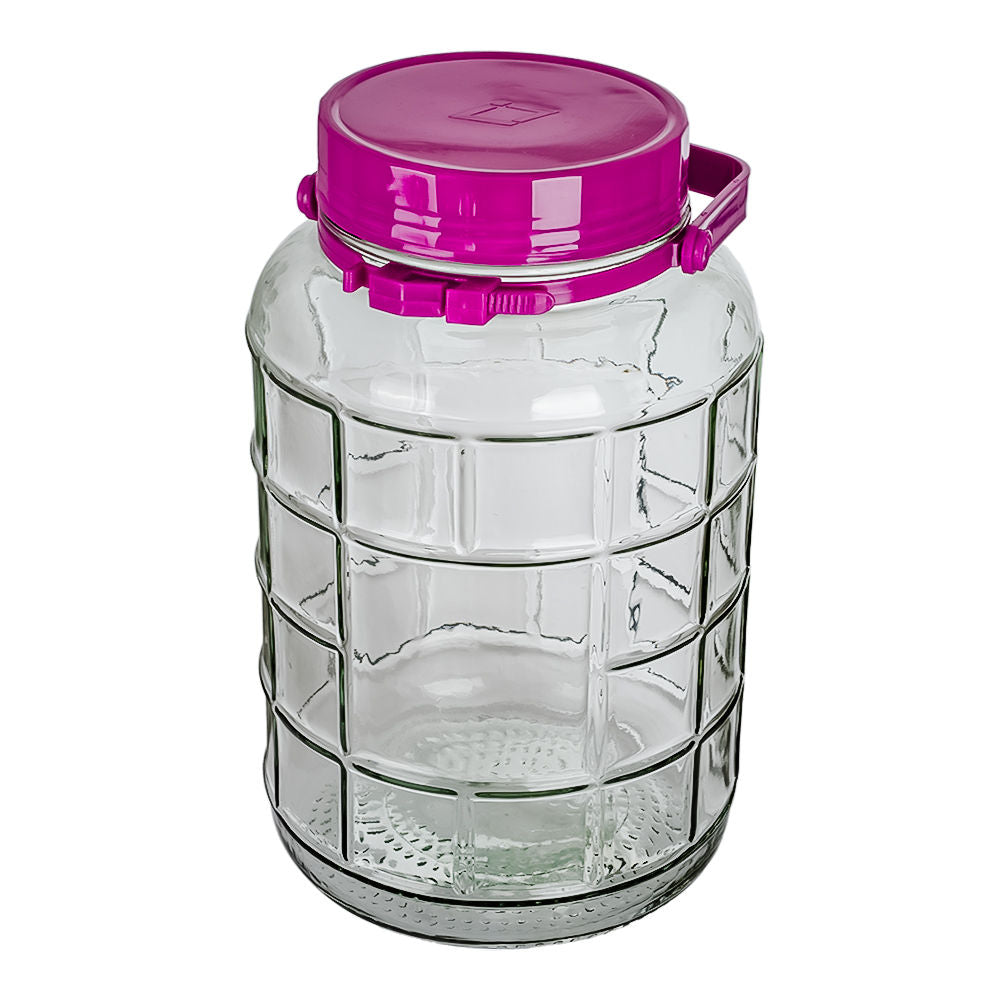 Frasco de vidrio con tapa 5 litros A2523D Home Sweet Home