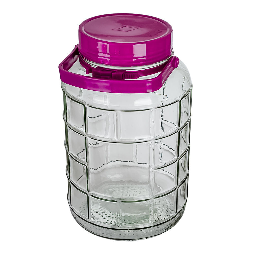 Frasco de vidrio con tapa 5 litros A2523D Home Sweet Home