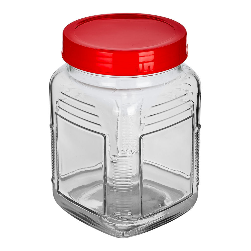 Frasco de vidrio con tapa 1 litro A2524B Home Sweet Home