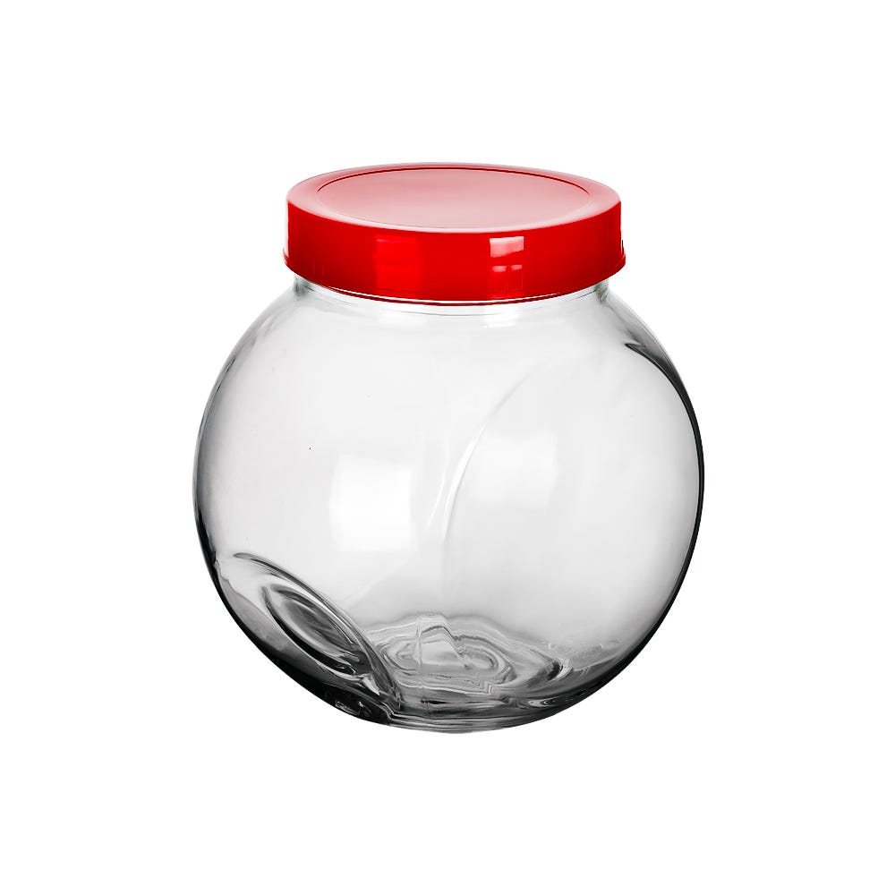 Frasco de vidrio con tapa 4.300 litros A2527A Home Sweet Home