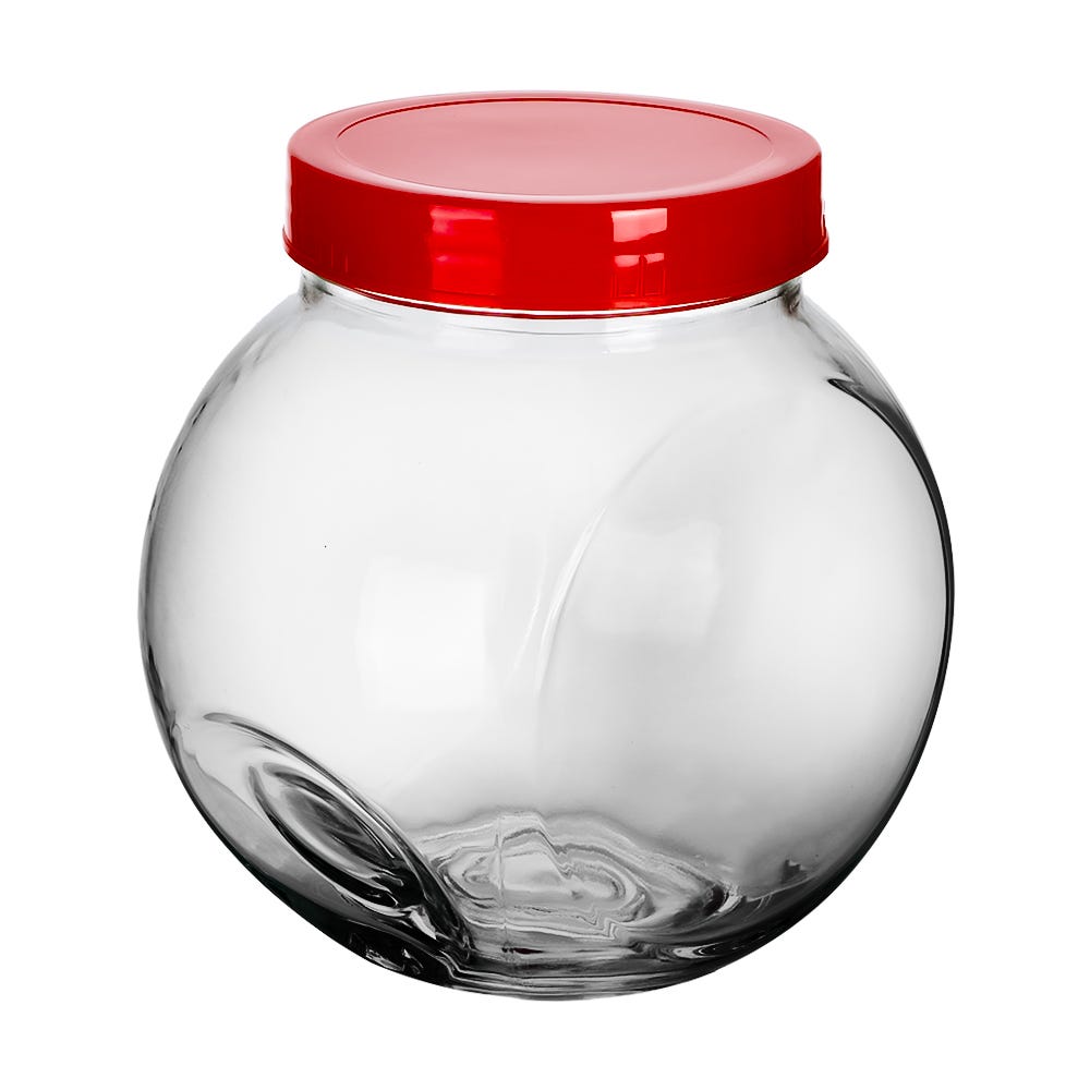 Frasco de vidrio con tapa 1.400 litros A2527D Home Sweet Home