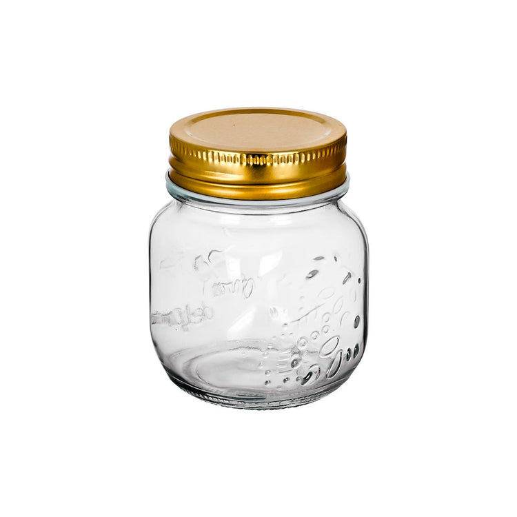 Frasco de vidrio con tapa 100 ml A2532A Home Sweet Home