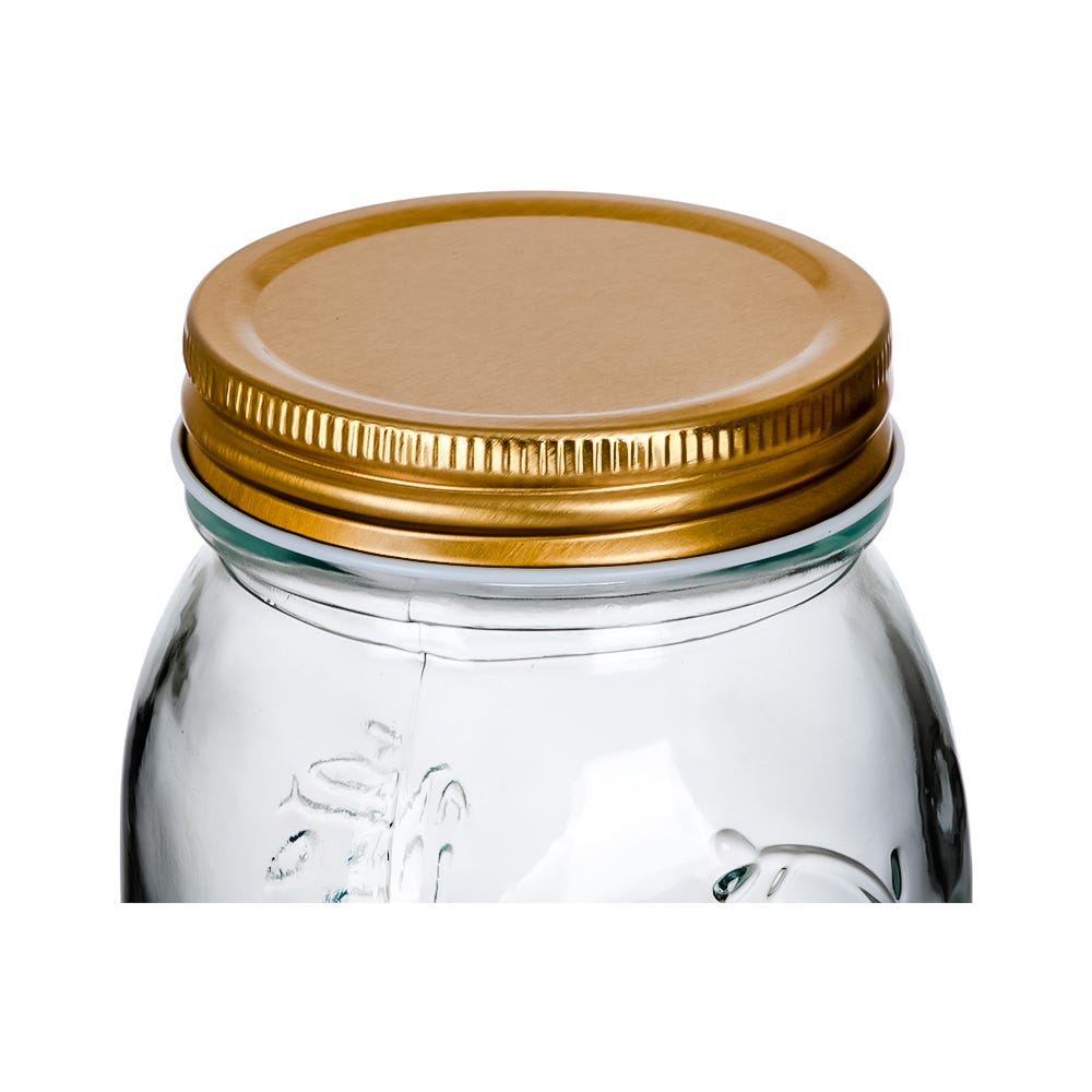 Frasco de vidrio con tapa 500 ml A2532C Home Sweet Home