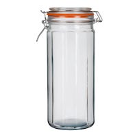 Frasco de vidrio hermético con tapa 1.400 litros A2570C Home Sweet Home