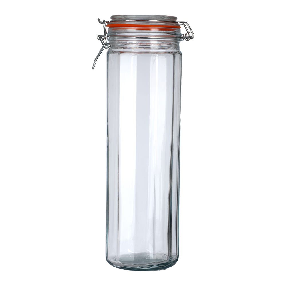 Frasco de vidrio hermético con tapa 1.800 litros A2570D Home Sweet Home