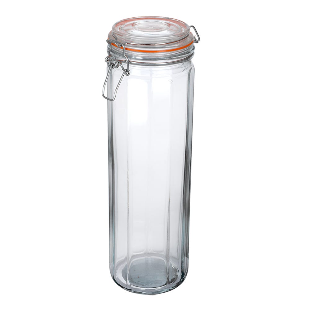 Frasco de vidrio hermético con tapa 1.800 litros A2570D Home Sweet Home