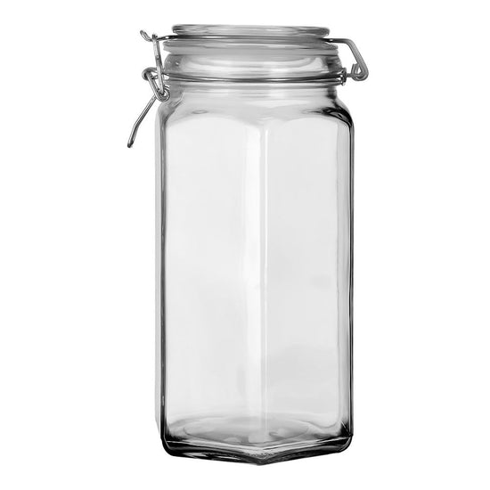 Frasco de vidrio hermético con tapa 1.500 litros A2571C Home Sweet Home