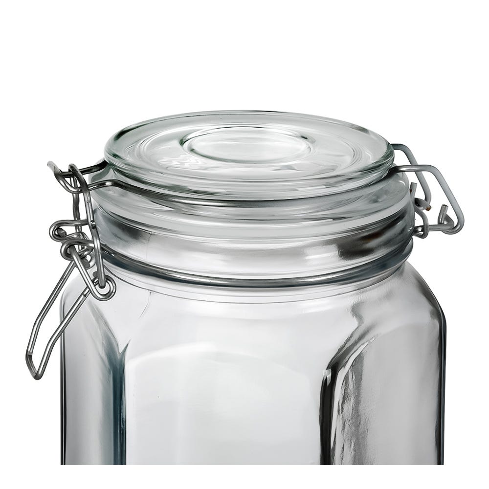 Frasco de vidrio hermético con tapa 1.500 litros A2571C Home Sweet Home