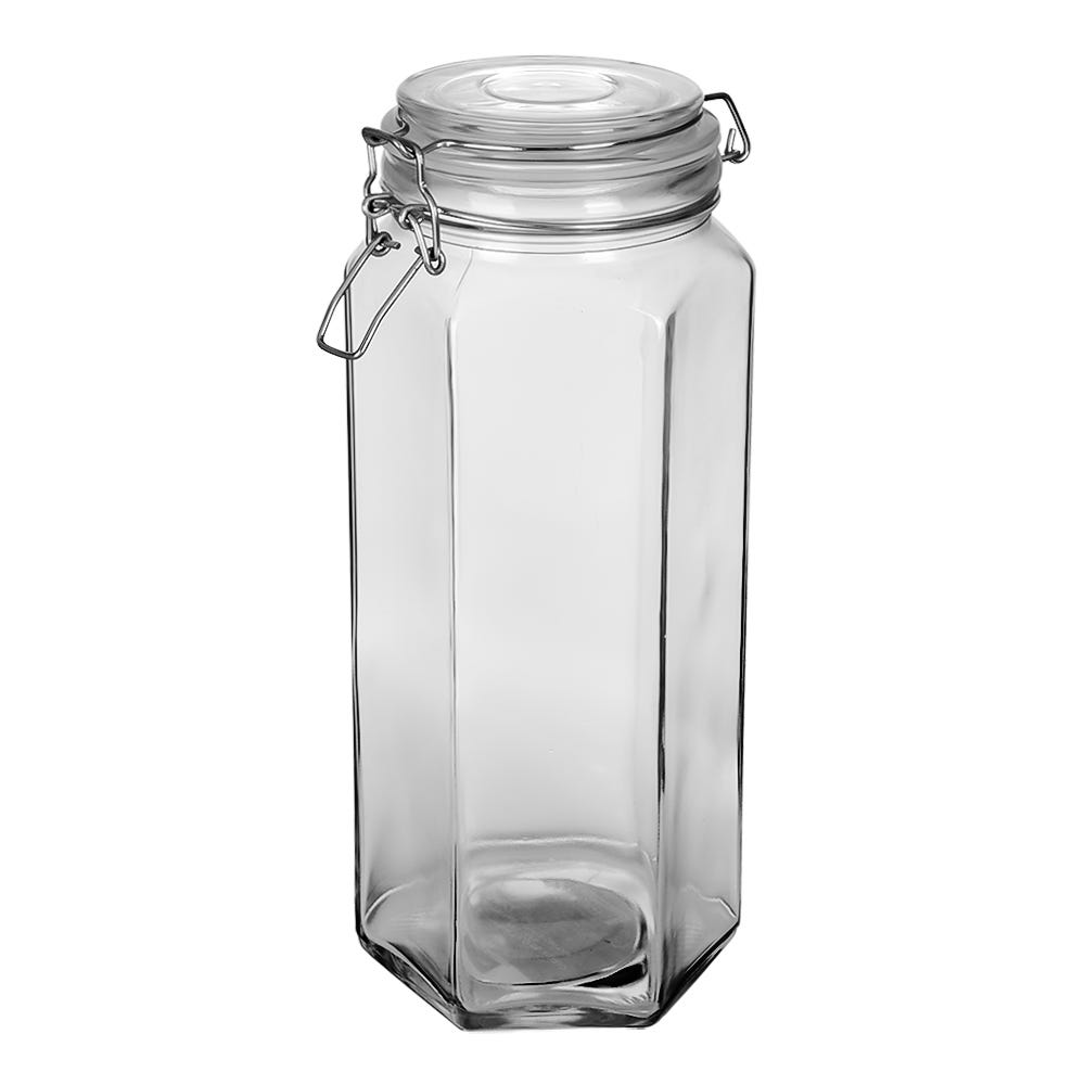 Frasco de vidrio hermético con tapa 1.800 litros A2571D Home Sweet Home
