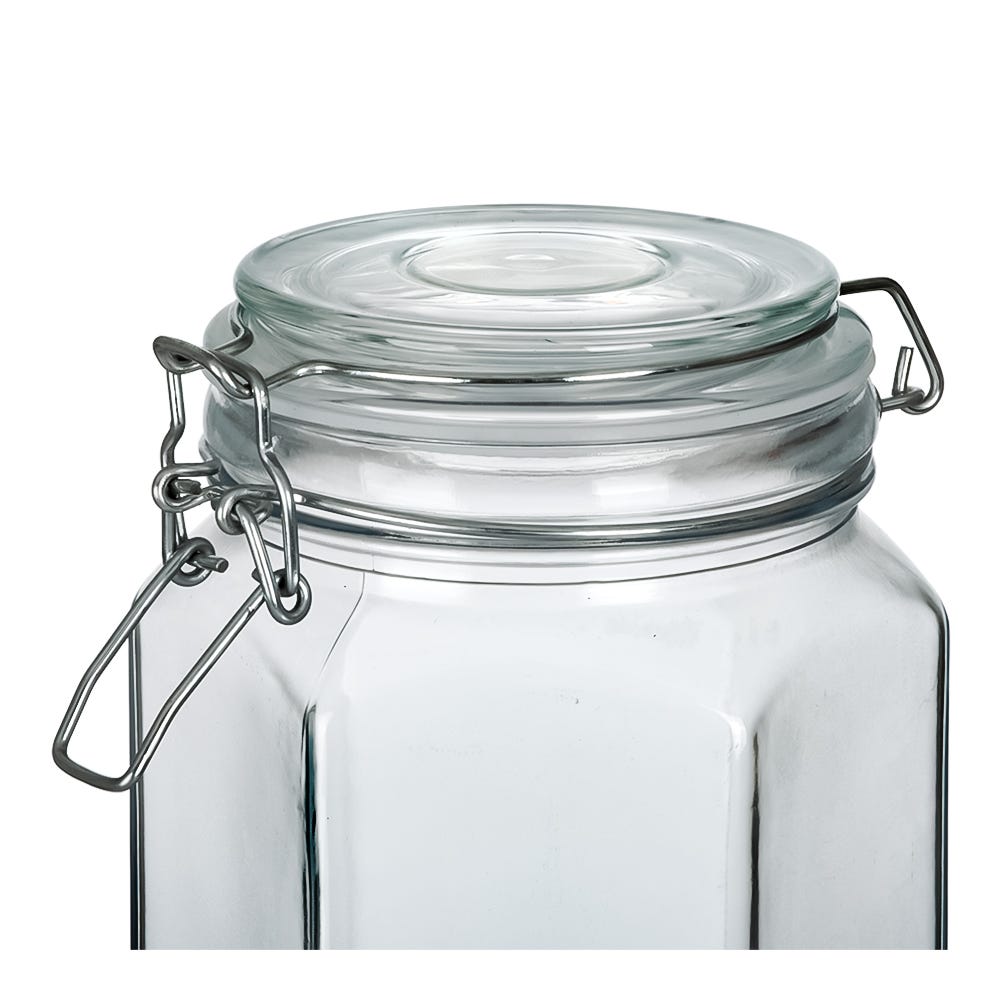 Frasco de vidrio hermético con tapa 1.800 litros A2571D Home Sweet Home