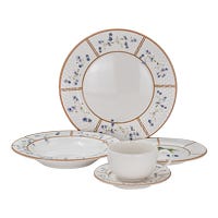 Vajilla de cerámica de 20 piezas Heritage Alleanza