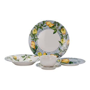 Vajilla de cerámica de 20 piezas Amalfitana Alleanza