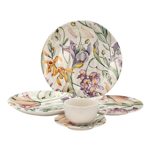 Vajilla de cerámica de 20 piezas Verano Alleanza