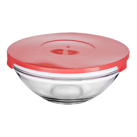 Juego de 5 tazones de vidrio con tapa varios colores FRG756 Home Sweet Home – vista 5