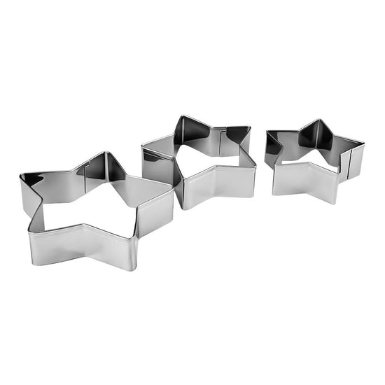 Juego de 3 cortadores para galletas de acero inoxidable XB4464 Home Sweet Home – vista 4