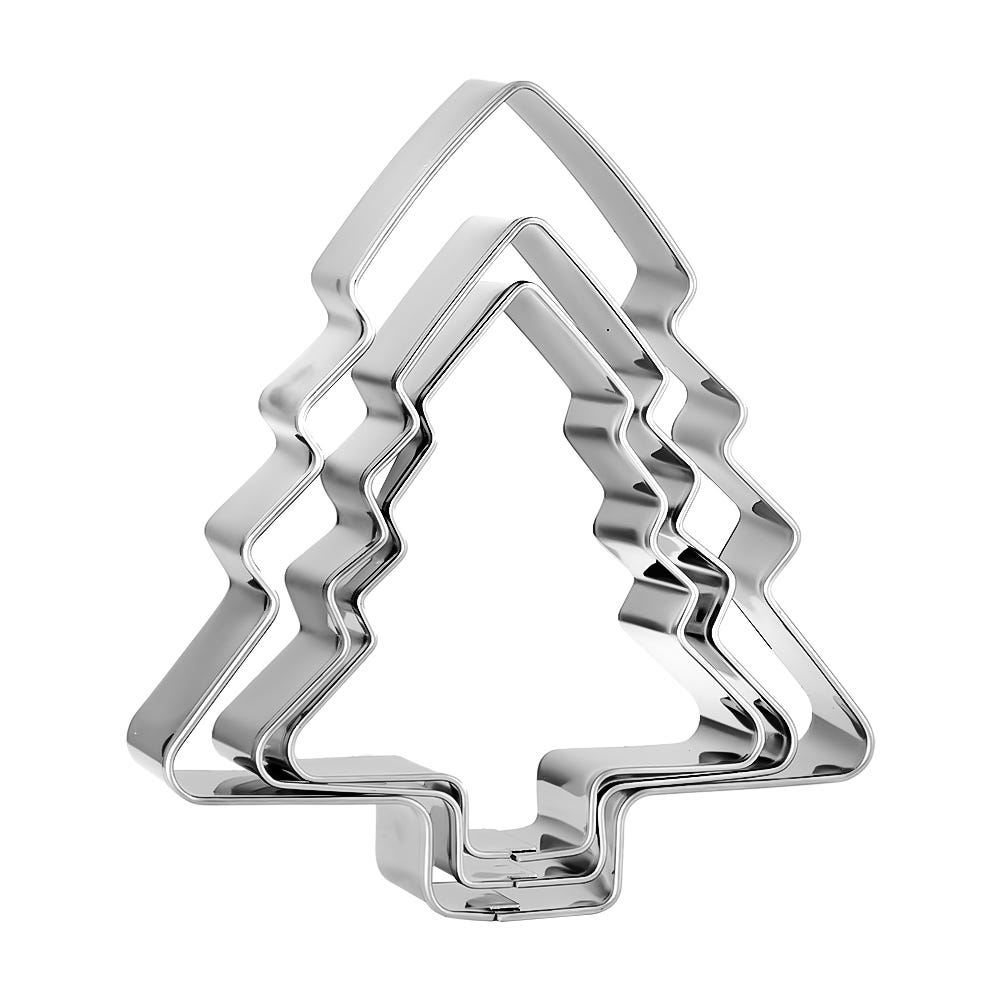Juego de 3 cortadores para galletas de acero inoxidable XB4464 Home Sweet Home – vista 5