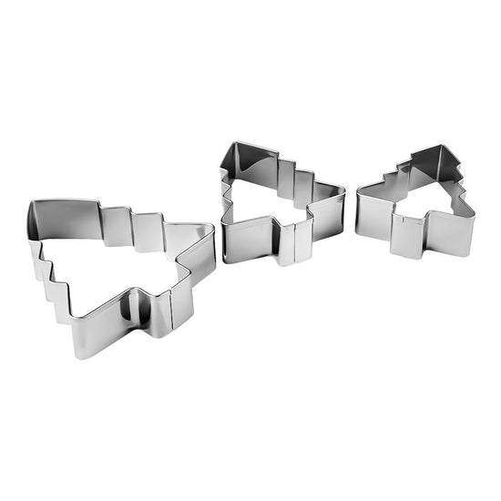 Juego de 3 cortadores para galletas de acero inoxidable XB4464 Home Sweet Home – vista 6