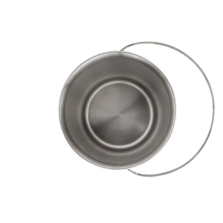 Hielera con asa de acero inoxidable 14 cm BS-IV I W/ HNDL 14 Qualité Premium