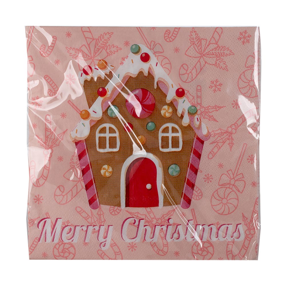 Servilletas de papel con diseño navideño varios modelos XA0030 Home Sweet Home – vista 6