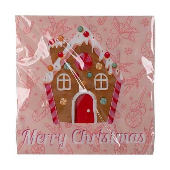 Servilletas de papel con diseño navideño varios modelos XA0030 Home Sweet Home – vista 6