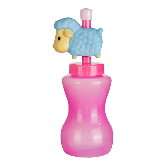 Botella con popote de animalitos para niño KD0000032 Home Sweet Home