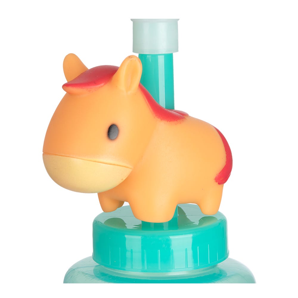 Botella con popote de animalitos para niño KD0000032 Home Sweet Home