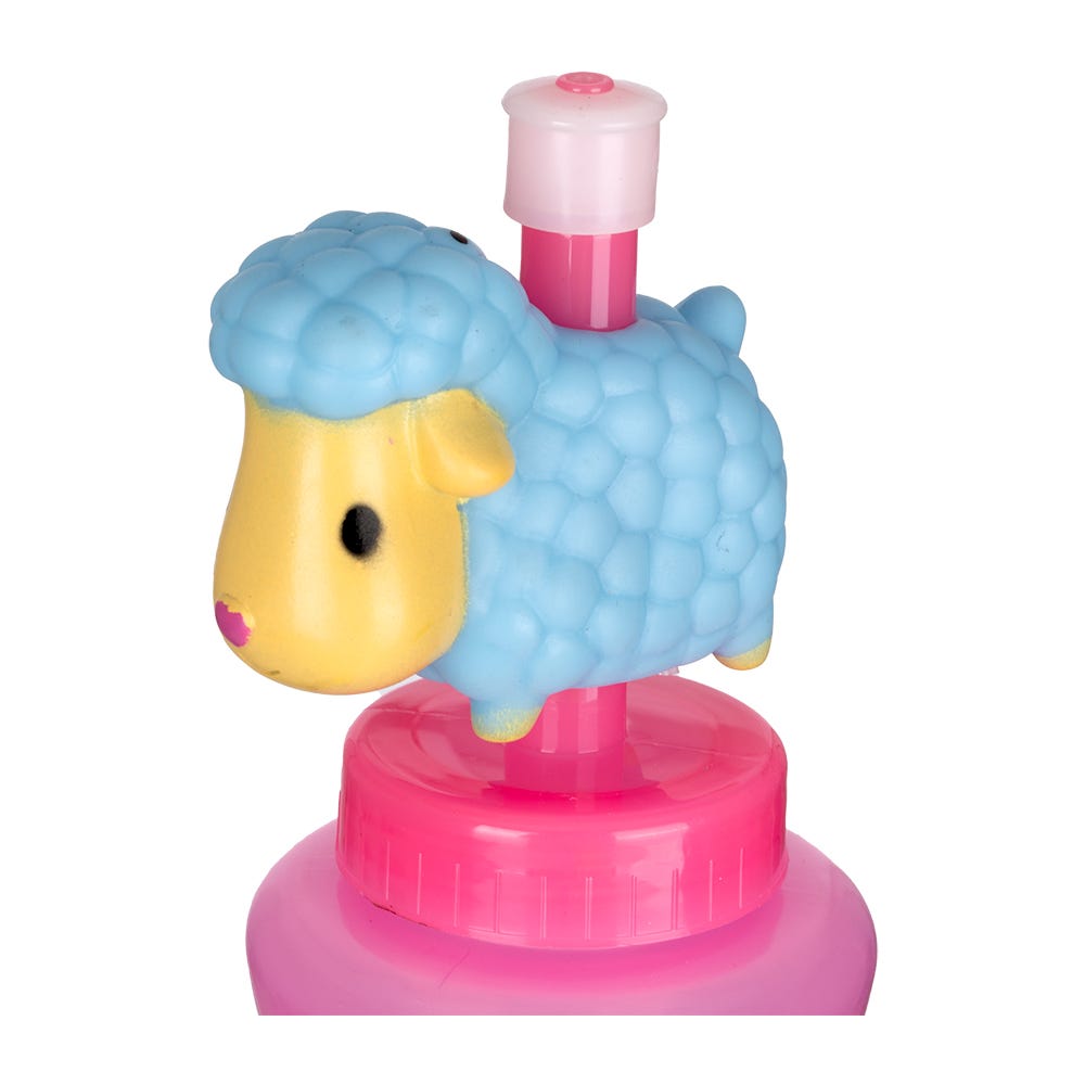 Botella con popote de animalitos para niño KD0000032 Home Sweet Home