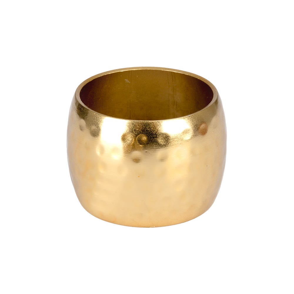 Juego de 4 anillos para servilletas de aluminio UNIALS7 Home Sweet Home