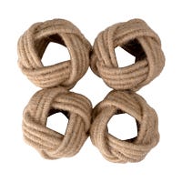 Juego de 4 anillos para servilletas UNIALS16 Home Sweet Home