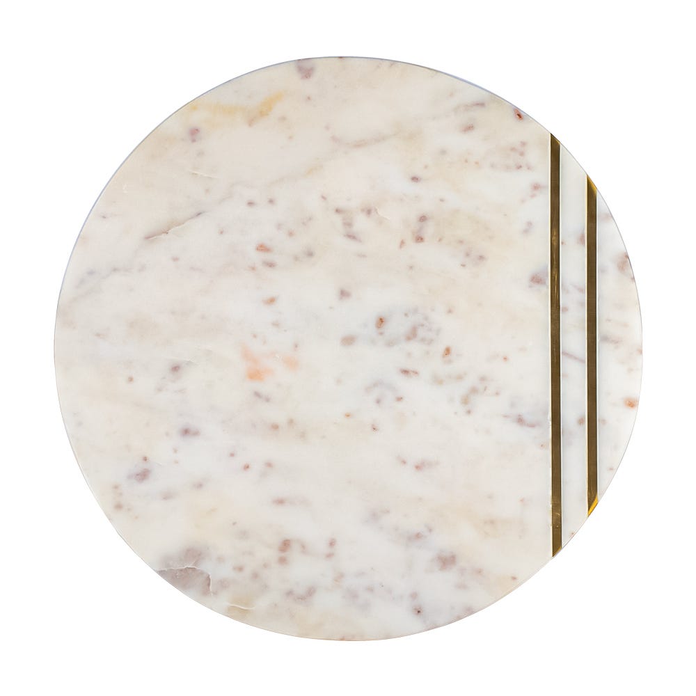 Juego de tabla de mármol con 3 utensilios para servir AD24-3002B Home Sweet Home