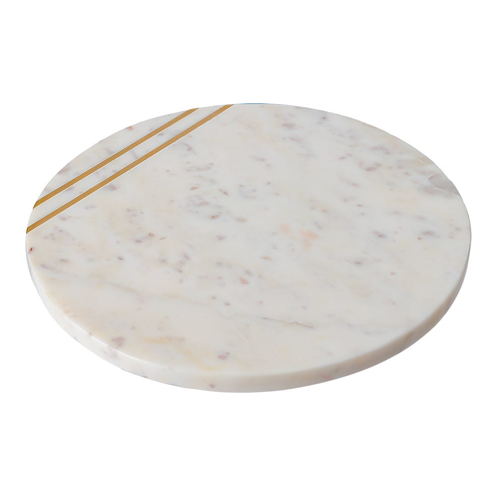 Juego de tabla de mármol con 3 utensilios para servir AD24-3002B Home Sweet Home