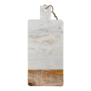 Tabla para quesos de mármol con madera AD24-3018 Home Sweet Home