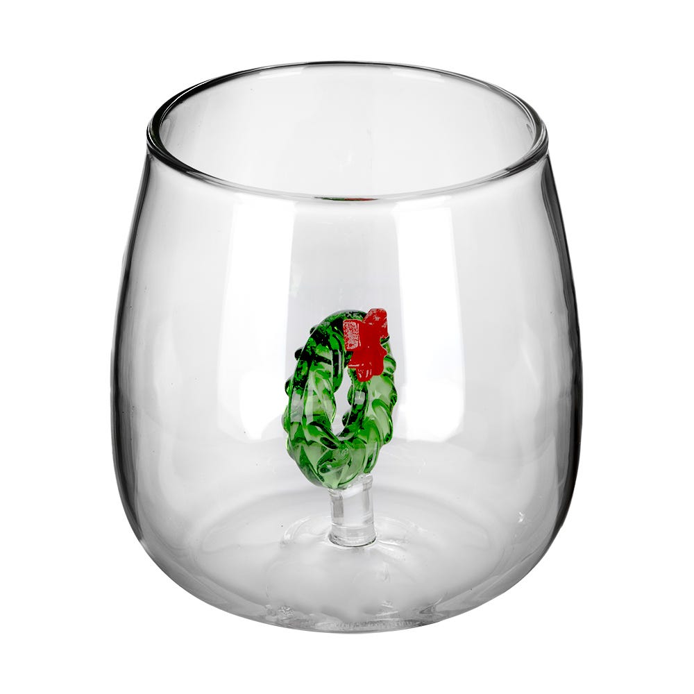 Vaso de vidrio Corona 3D 350 ml ATN3657 Home Sweet Home