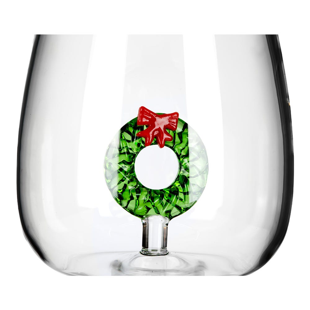 Vaso de vidrio Corona 3D 350 ml ATN3657 Home Sweet Home