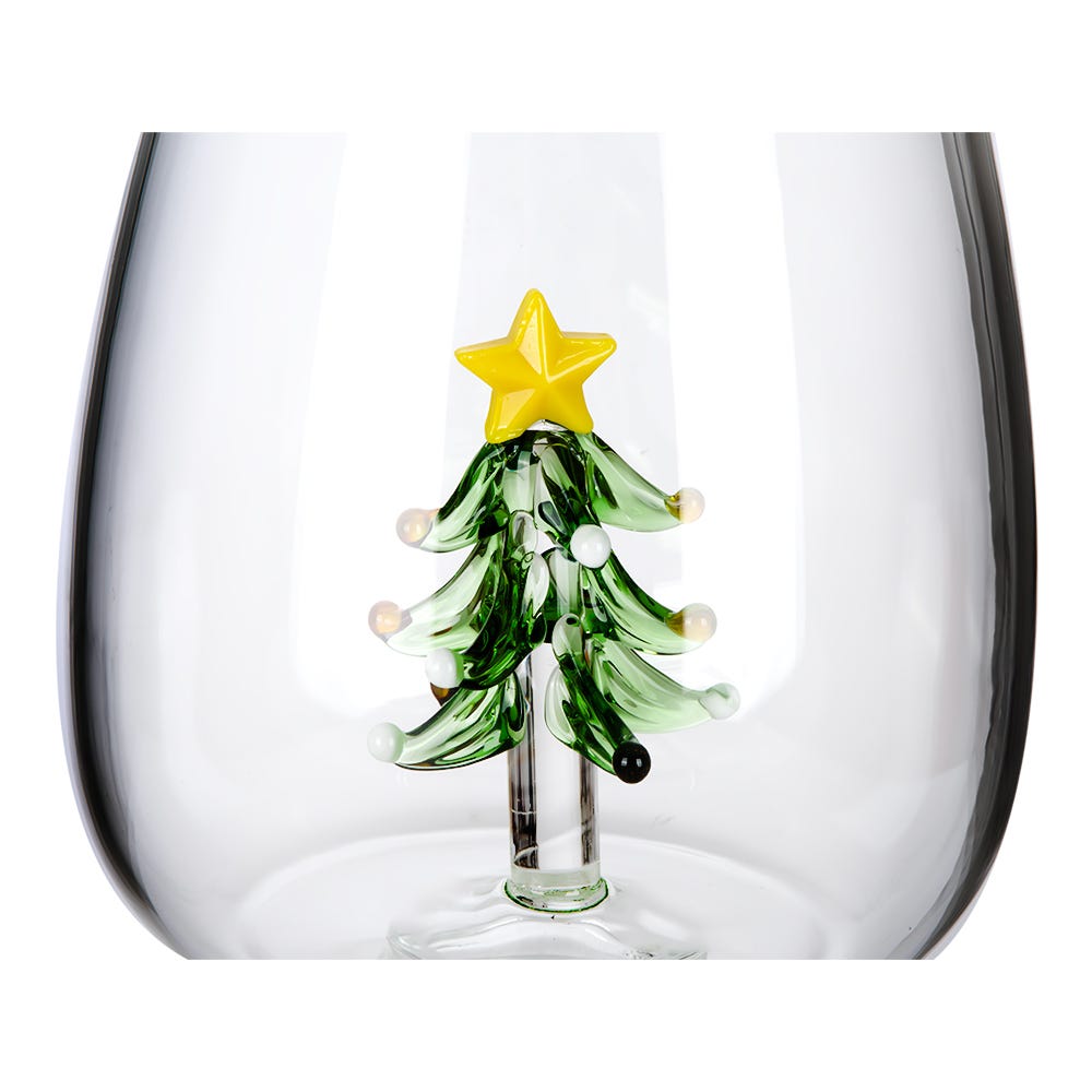 Vaso de vidrio Árbol 3D 350 ml ATN3658 Home Sweet Home